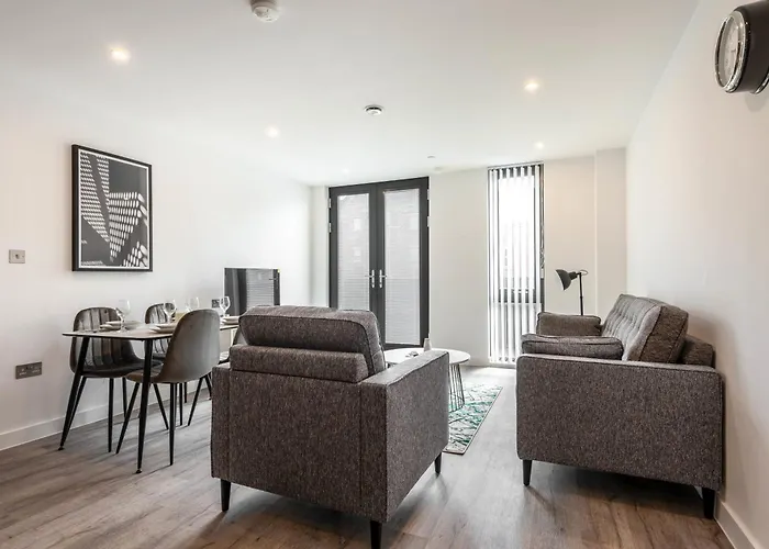 Apartament Stayzeni, Ouse Court Smart 2 Bed Flat *